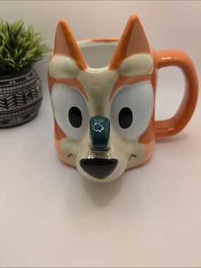 NWT Zak Designs BINGO With Walking Leaf On Nose Sculpted 15 Oz Mug